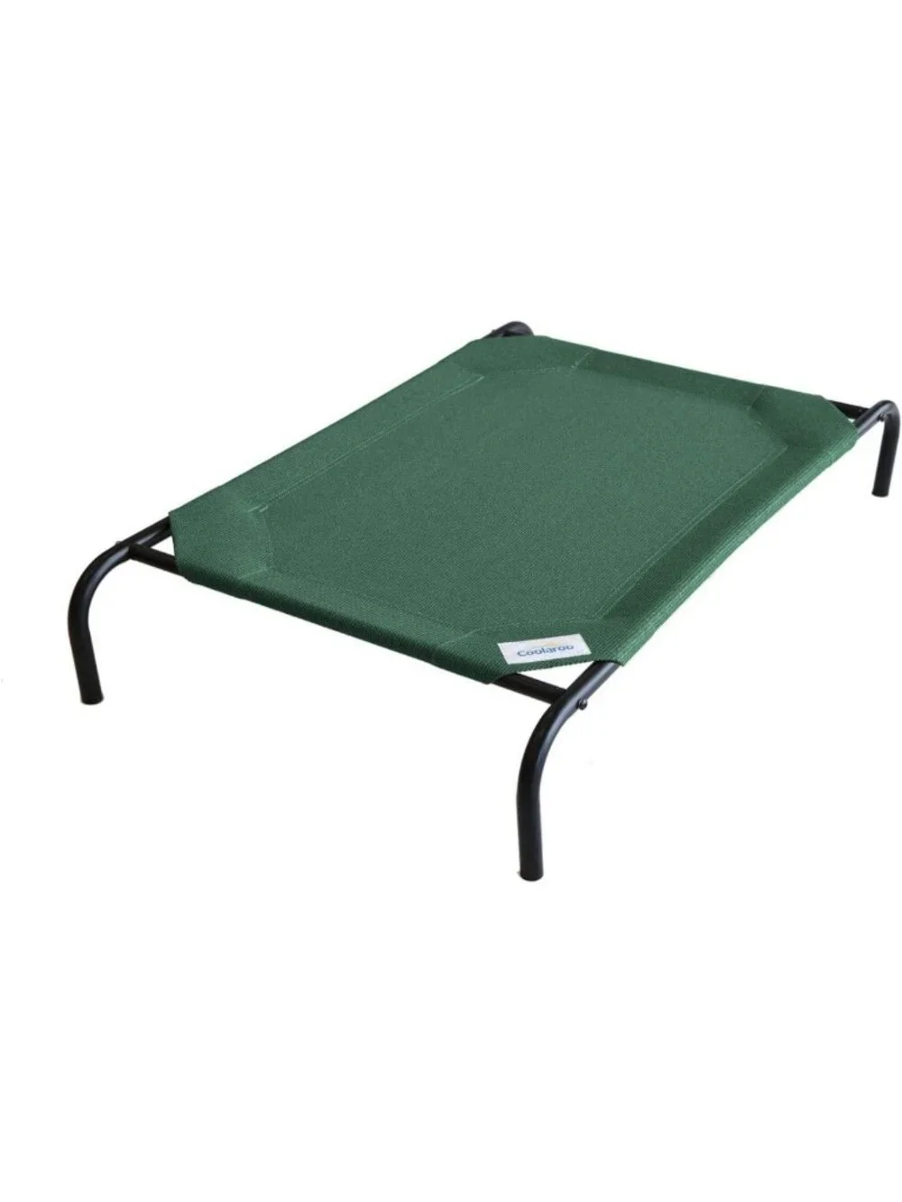 Elevated Cooling Dog Bed for Indoor/Outdoor Use - Large, Brunswick Green, 51